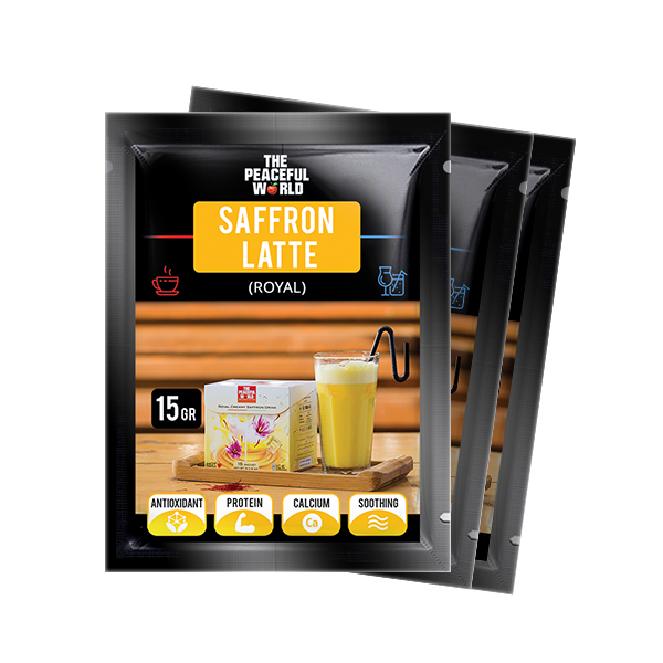 Saffron-Latte